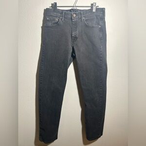 Black Wrangler Regular Fit Jeans